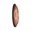 College Football Pigskin Design Oval Slimline Lighted Wall Sign - 3 of 4