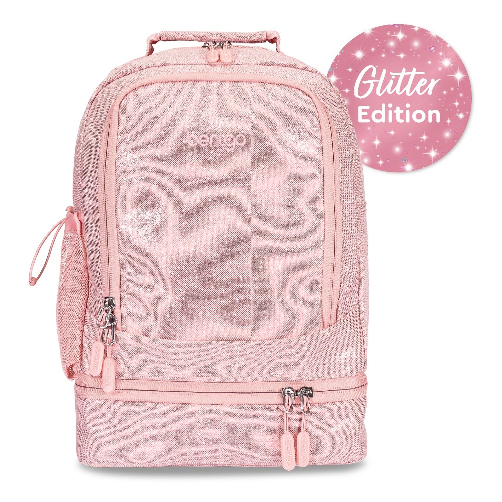 Photos - Backpack Bentgo Kids' 2-in-1 16.5"  and Insulated Lunch Bag - Petal Pink Glitter
