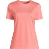 Lands' End Women's Relaxed Supima Cotton T-Shirt - 3 of 3