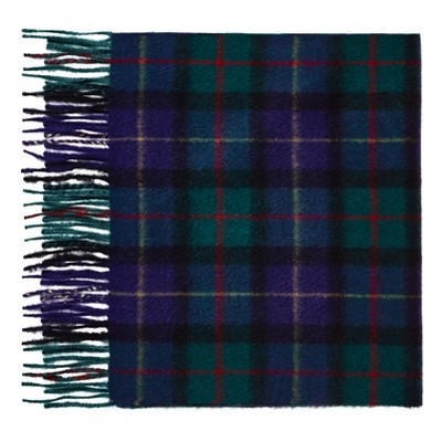 Lona Scott Pure Cashmere Tartan Scarf