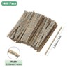 Unique Bargains Kraft Paper Twist Ties Party Gift Bread Candy Wrapping 1400 Pcs - 3 of 4