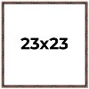 PosterPalooza | 23x23 Bamboo Picture Frame, UV Acrylic, 4 Finishes - Brown, Black, Gold, and Natural - 2 of 4