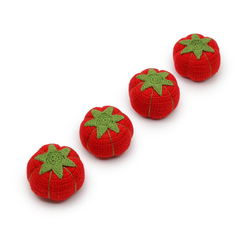 Dritz 4pc Tomato Pattern Weights, 5 of 7
