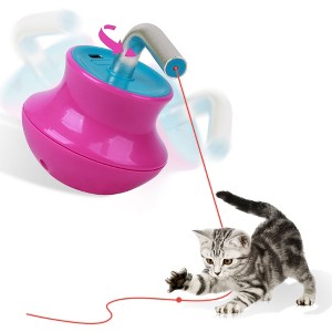 Allforpaws Interactives Cat Toy Laser Gyro Cat Toy - 1 of 4