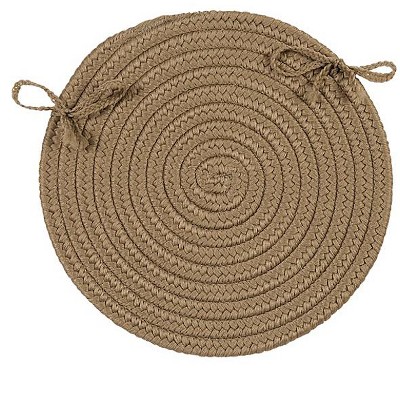Colonial Mills Boca Raton - Café Tostado Chair Pad, Set of 4