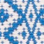 ivory/blue