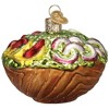 Old World Christmas Blown Glass Ornament for Christmas Tree, Bowl of Salad - 3 of 4