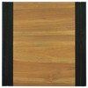 VidaXL Wall-mounted Bathroom Cabinet 17.7"x17.7"x13.8" Solid Wood Teak - 4 of 4