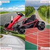 coucheta 24v Big Kids Electric Karts, 300w 8MPH Support for Smooth Slew Drift with Slow Start for Protection, Maximum Load 180Lbs, for Age 8-11 - 2 of 4
