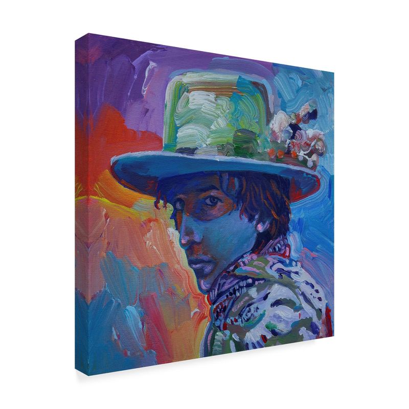 Trademark Fine Art -Howie Green 'Bob Dylan S' Canvas Art, 1 of 4