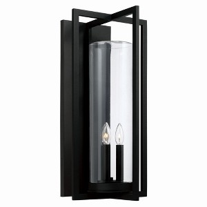 Capital Lighting Kent 3 - Light Wall Light in  Black - 1 of 4