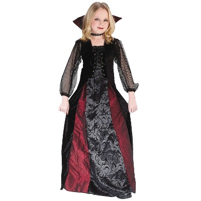 Fun World Girls' Gothic Maiden Vampire Costume
