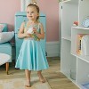 Mightly Girls Fair Trade Organic Cotton Sleeveless Twirl Dress, Sidewalk Chalk - 3 of 4
