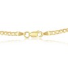Links of Italy Sterling Silver 3mm Cuban Chain  - Available Sizes: 18  , 20  , 22  , 24  Inches - 2 of 3