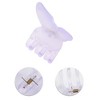 Unique Bargains Women's Fashion Frosted Butterfly Half-Tied Hair Clips 3.35"x1.77"x2.17" 1 Pc - 3 of 3