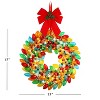 Mr. Christmas LED Nostalgic Bulb Wreath Christmas Decoration - 3 of 4