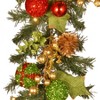 National Tree Company 72 in. Decorated Christmas Garland with Battery Operated LED Lights - 3 of 3