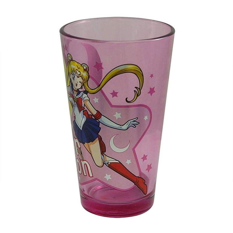 Just Funky Sailor Moon Moon Princess Halation 16oz Pink Pint Glass, 2 of 4