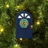 Christmas Blue Wood Door "Joy" Ornament - Wondershop™ - 2 of 3