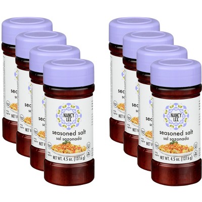 Nancy Lee Salt Seasoned - Case of 8 - 4.5  OZ