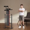 VEVOR Weight Bench, Multi-Functional Adjustable Weight Bench Press for Full Body Workout, 380lbs Exercise Sit up Bench, Black&Red - 2 of 4