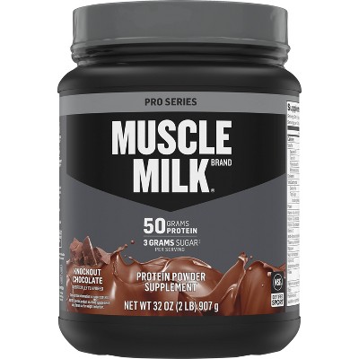 Muscle Milk Pro Series Protein Powder - Knockout Chocolate - 32oz