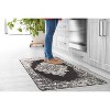 World Rug Gallery Distressed Medallion Cushioned Anti Fatigue Standing Kitchen Mat - 4 of 4