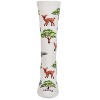 Memoi Oh Deer Bamboo Blend Crew Socks - 2 of 4