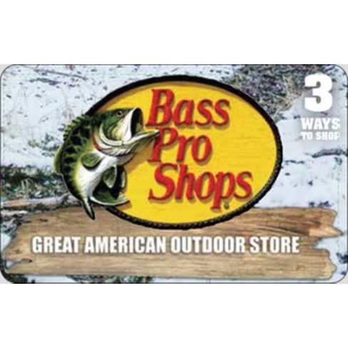 Bass Pro Shops - Physical Gift Card - $50