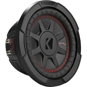 Kicker 48CWRT674 CompRT 6.75" Subwoofer, DVC, 4-ohm - 1 of 4