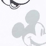 mickey minnie white
