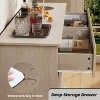 8 Drawer Dresser for Bedroom, Chest of Drawers with Deep Drawers, Large Double Dresser for Closet with Wide Top, Horizontal Wooden Dresser - 4 of 4