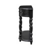 Vynxaria Classic Console Table with 4 Drawers and Open Shelf Solid Wood and MDF, Retro Design with Roman Legs, Easy Assembly - 4 of 4