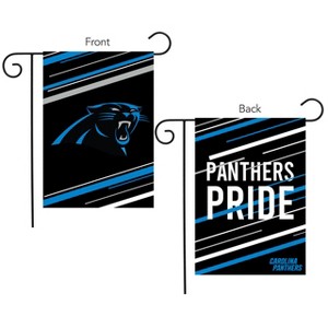 Briarwood Lane Carolina Panthers Slogan Garden Flag NFL Licensed - 1 of 3