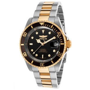 Invicta 8927C Men's Pro Diver Black Dial Two Tone Bracelet Automatic Dive Watch with Coin Edge Bezel - 1 of 1