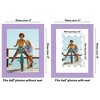 Americanflat Picture Frame with Oval Mat Insert and Shatter-Resistant Glass - Signature Collection - Photo Frame for Wall Display - 2 of 4