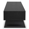 70.5" Wood Composite TV Stand with 3 Drawers, Rectangular Design and Sturdy Double Pedestal Base for TVs up to 50 Inches - 4 of 4