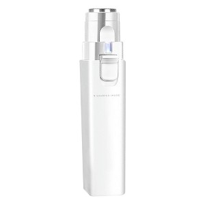 Sharper Image Face Shaver and Eyebrow Trimmer - White - 1 of 2