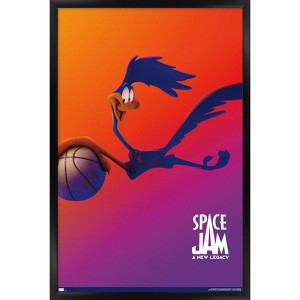 Trends International Space Jam: A New Legacy - Road Runner One Sheet Framed Wall Poster Prints - 1 of 4