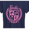Women's - Barbie - Barbie Varsity Malibu Seal- Women'S Short Sleeve Graphic T-Shirt Short Sleeve Graphic T-Shirt - 2 of 4