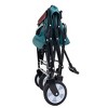 Collapsible Foldable Wagon Cart Beach Wagon Heavy Duty Utility Cart  For For Camping With 3Pcs Plastic Liner Bag - 2 of 4