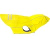 Doggie Design Slicker Raincoat with Striped Lining - Yellow - 3 of 3