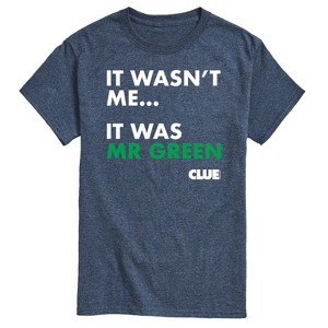 Men's - Clue - It Wasnt Me It Was Mr Green Short Sleeve Graphic T-Shirt - 1 of 4