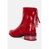 Cheer Leader Tassels Detail Ankle Boots Women - 3 of 4