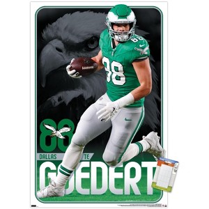 Trends International NFL Philadelphia Eagles - Dallas Goedert 24 Unframed Wall Poster Prints - 1 of 4
