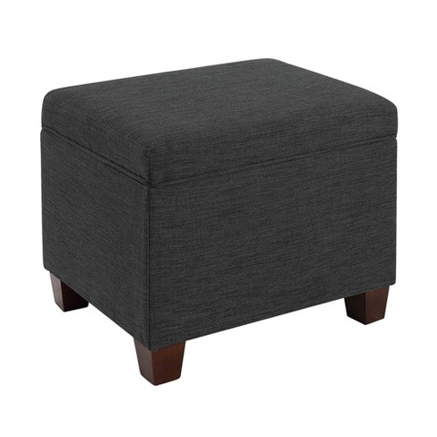 Black storage hot sale ottoman target