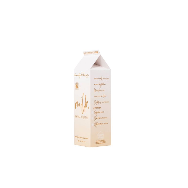 Beauty Bakerie Milk Sleep Repeat Glycolic Facial Cleanser - 4.1 fl oz, 3 of 15