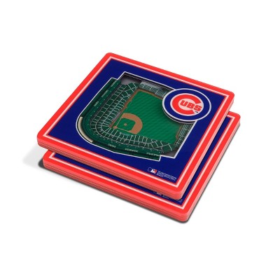 MLB Chicago Cubs 3D Stadium View Coaster