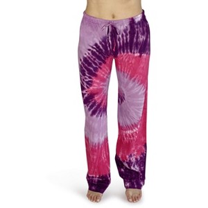 Just Love 100% Cotton Jersey Women Pajama Pants Sleepwear |Tie Dye Womens PJs - 1 of 3