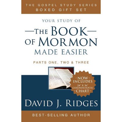 Book of Mormon Made Easier Boxed Set (W/ Chronological Map) - by  David J Ridges (Paperback)